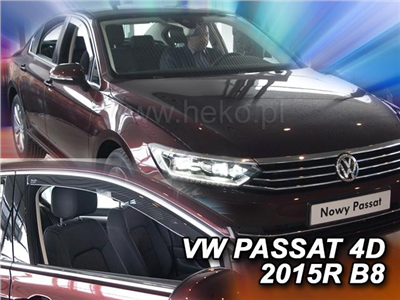Ofuky oken VW Passat B8 2015-2023 (přední)