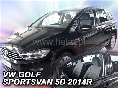 Ofuky oken VW Golf VII. Sportsvan 2014-2020 (4 díly)