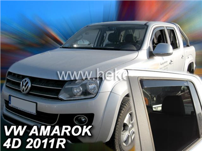 Ofuky oken VW Amarok 2010-2020 (4 díly)