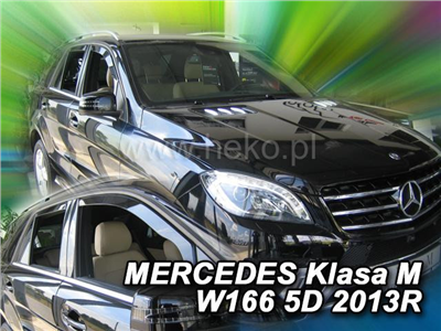 Ofuky oken Mercedes M-Class 2011-2019 (4 díly, W166)