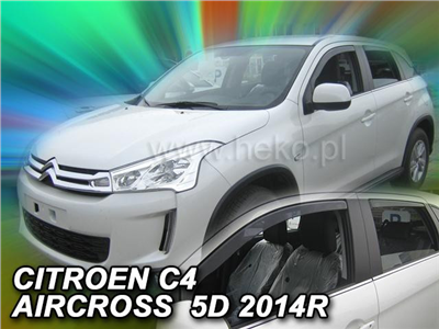Ofuky oken Citroen C4 Aircross 2012-2017 (4 díly)