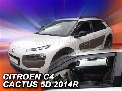 Ofuky oken Citroen C4 Cactus 2014-2020 (přední)