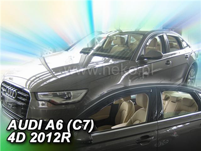 Ofuky oken Audi A6 2011- (4 díly, sedan)