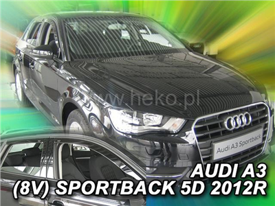 Ofuky oken Audi A3 2012-2020 (4 díly, sportback)