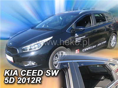 Ofuky oken Kia Ceed 2012-2018 (4 díly, combi)
