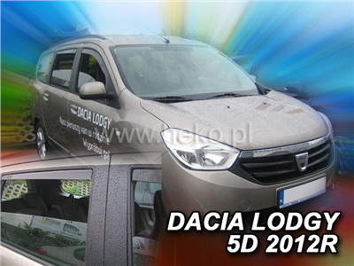 Ofuky oken Dacia Lodgy 2012-2022 (4 díly)