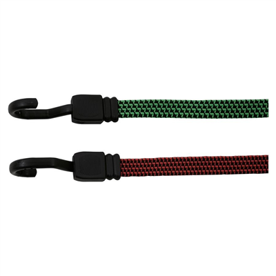 Upínač pružný s háky (plochý) - sada 4ks