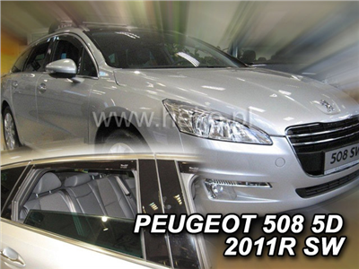 Ofuky oken Peugeot 508 2011-2018 (4 díly, combi)