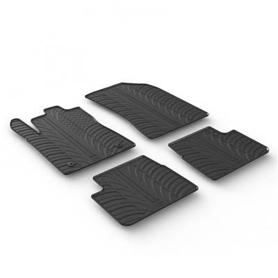 Gumové autokoberce Citroen C3 2017-2024