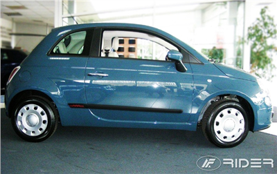 Boční ochranné lišty Fiat 500 2007-2011 (hatchback)