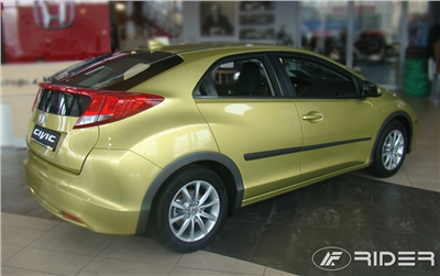 Boční ochranné lišty Honda Civic 2012-2016 (hatchback, 5 dveří)