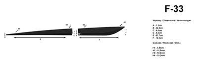 Boční ochranné lišty Hyundai ix20 2010-2019