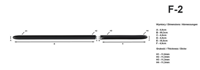 Boční ochranné lišty Jeep Renegade 2014-