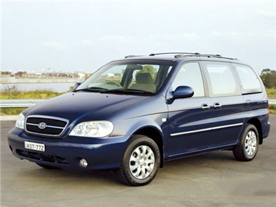Boční ochranné lišty Kia Carnival 1999-2005 (van, minivan)