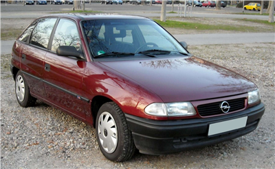Boční ochranné lišty Opel Astra 1991-2002 (hatchback)