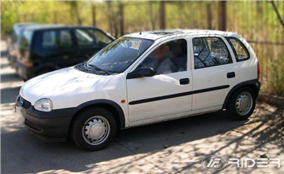 Boční ochranné lišty Opel Corsa 1993-2000 (hatchback, 5 dveří)
