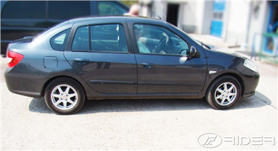 Boční ochranné lišty Renault Thalia 2008-2012 (sedan)