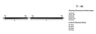 Boční ochranné lišty Seat Toledo 2012-2019 (sedan)