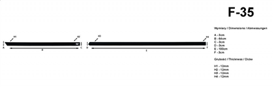 Boční ochranné lišty Škoda Octavia 2013-2020 (sedan)