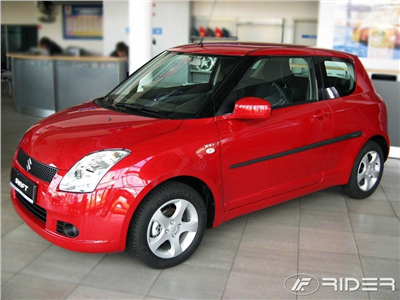 Boční ochranné lišty Suzuki Swift 2005-2010 (hatchback, 3 dveře)
