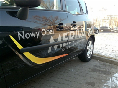 Boční ochranné lišty Opel Meriva B 2010-2017