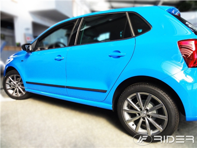 Boční ochranné lišty VW Polo 2015- (hatchback, 5 dveří)