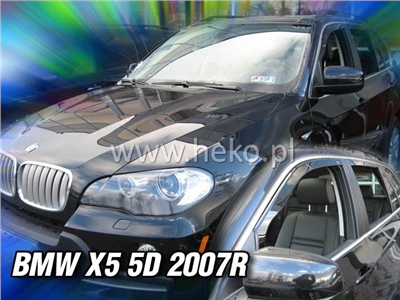 Ofuky oken HEKO BMW X5 2006-2013 (4 díly, E70)