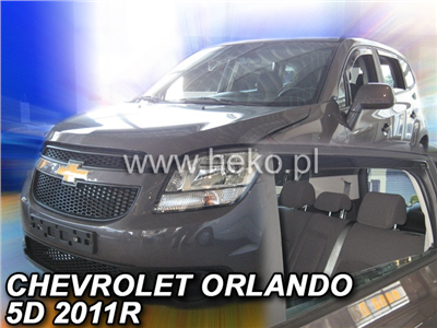 Ofuky oken Chevrolet Orlando 2011-2018 (4 díly)