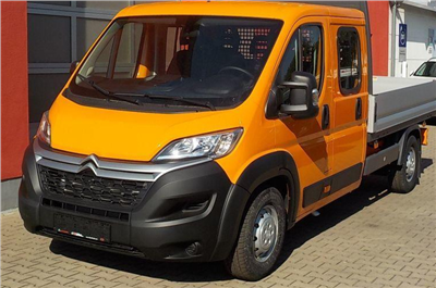 Gumové autokoberce Fiat Ducato 2006- (7 míst, 2 řady, Double Kabine - DOKA)