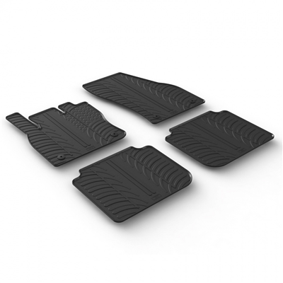 Gumové autokoberce Škoda Kodiaq 2017-