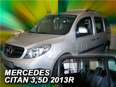 Ofuky oken Mercedes Citan 2012-2021 (4 díly, W415)