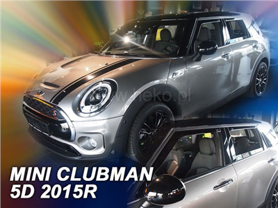 Ofuky oken Mini Clubman 2015- (4 díly)
