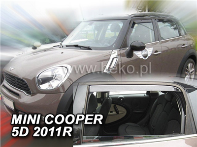 Ofuky oken Mini Cooper 2011-2014 (4 díly)