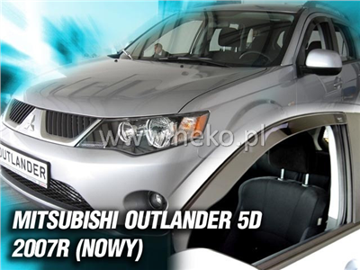 Ofuky oken Mitsubishi Outlander 2005-2013 (4 díly)