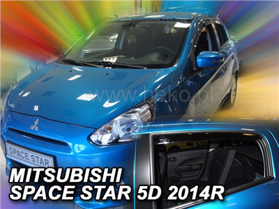 Ofuky oken Mitsubishi Space Star 2012- (4 díly)