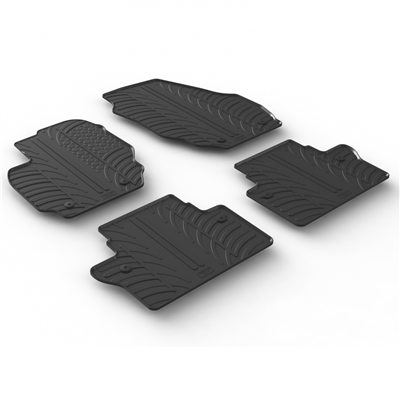 Gumové autokoberce Volvo XC70 2007-2016