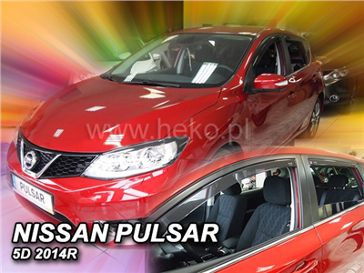 Ofuky oken Nissan Pulsar 2014-2018 (4 díly)