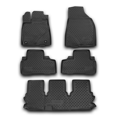 Gumové autokoberce Toyota Highlander 2013-2019