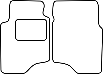 Textilní autokoberce Mitsubishi Pajero 1991-2000 (krátká verze)