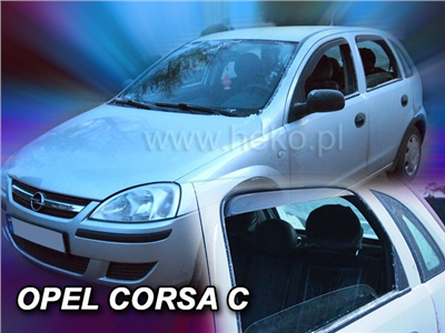 Ofuky oken Opel Corsa C 2000-2006 (5 dveří, 4 díly)