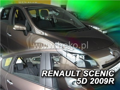 Ofuky oken Renault Scenic 2009-2016 (4 díly)