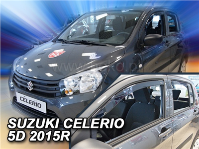 Ofuky oken Suzuki Celerio 2014-2020 (4 díly)