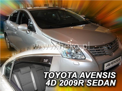 Ofuky oken Toyota Avensis 2009-2018 (4 díly, sedan)