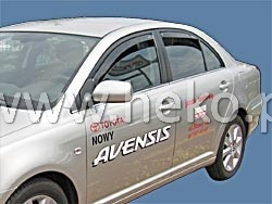 Ofuky oken Toyota Avensis 2003-2009 (4 i 5 dveří, 4 díly, sedan, liftback)