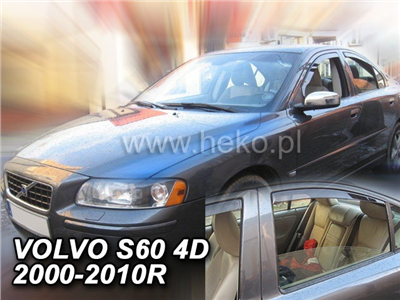 Ofuky oken Volvo S60 2000-2010 (4 díly)
