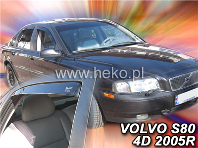 Ofuky oken Volvo S80 1998-2006 (4 díly)
