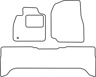 Textilní autokoberce Toyota Land Cruiser 2010-2017 (3 dveře)