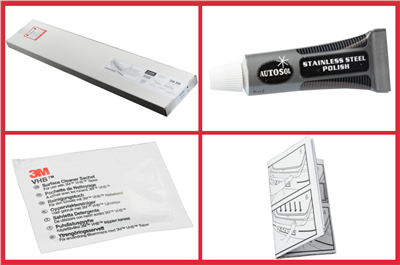 Prahové lišty Toyota ProAce 2016- (přední, matné)