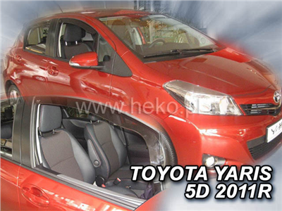 Ofuky oken Toyota Yaris 2010-2020 (5 dveří, přední)