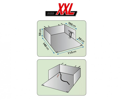 Potah do auta pro psa Dexter XXL